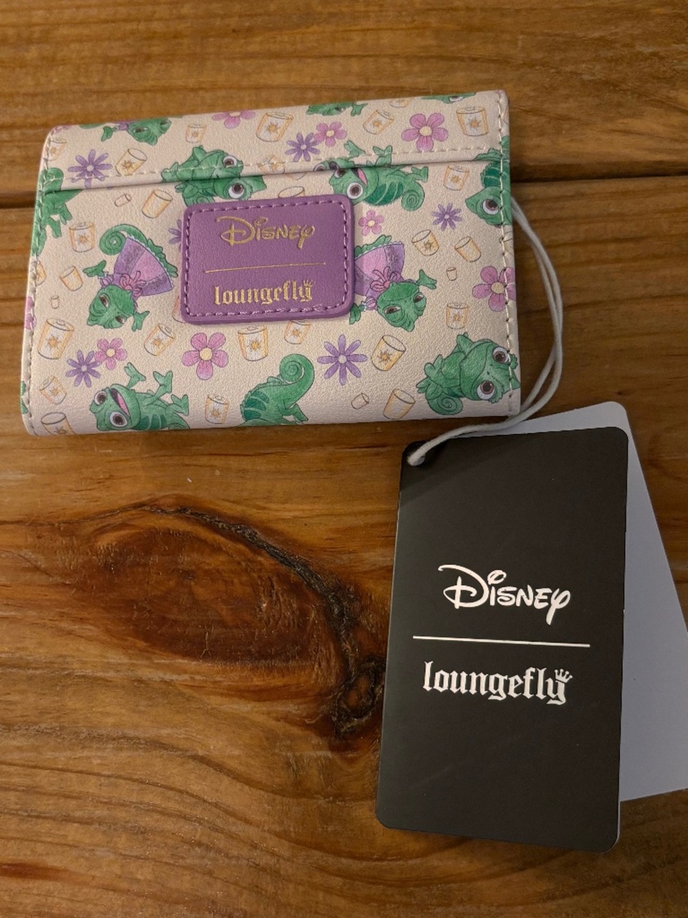 Loungefly Disney Tangled Pascal Mini Flap Wallet